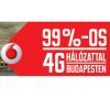 Vodafone: 99 százalékos 4G lefedettség egész Budapesten