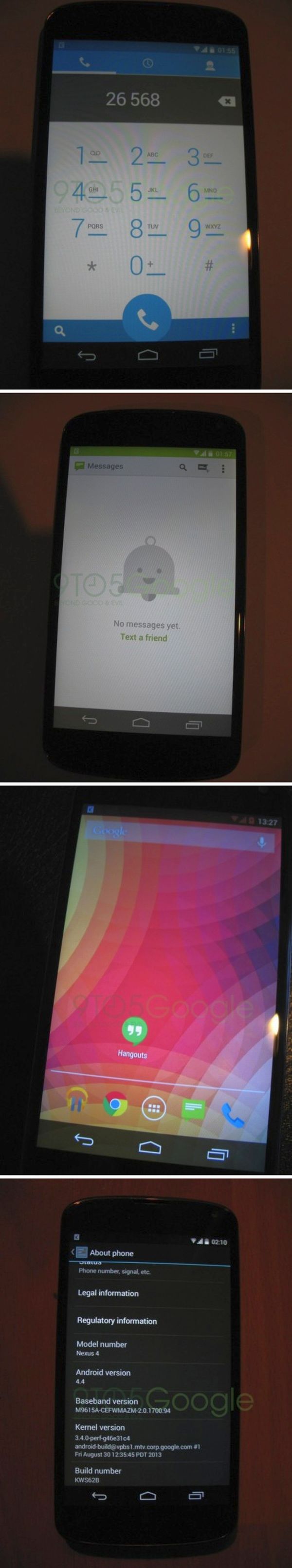 Így néz ki az Android 4.4 KitKat