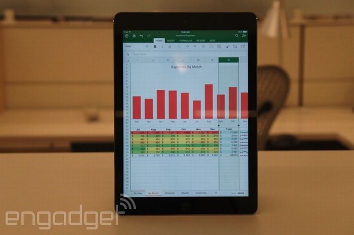 12 millióan töltötték le az Office for iPad-et