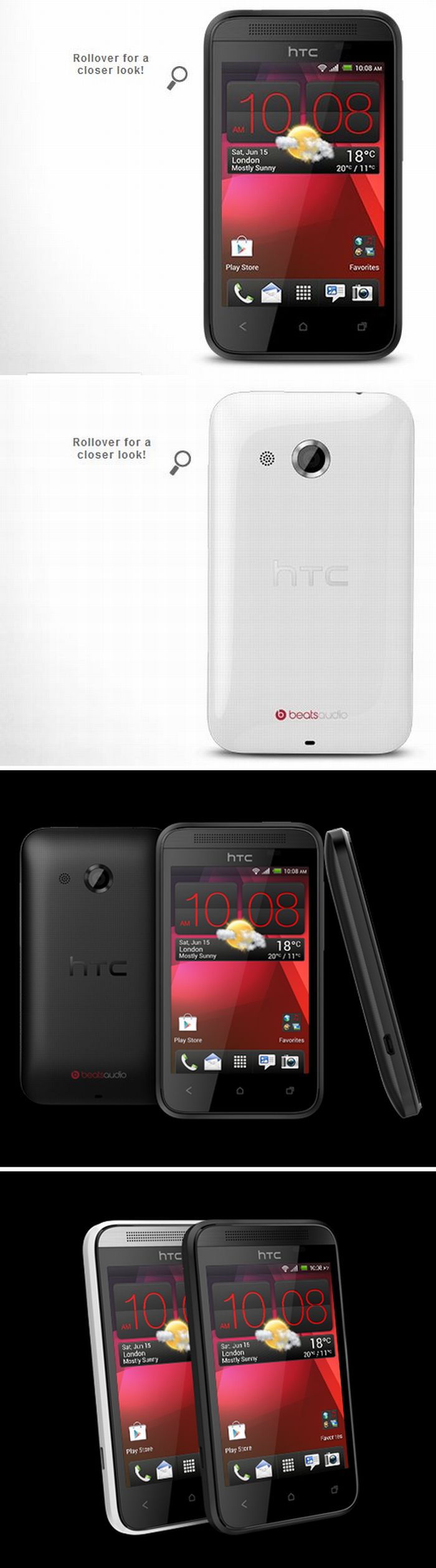 Hivatalosan is itt az olcsó HTC Desire 200