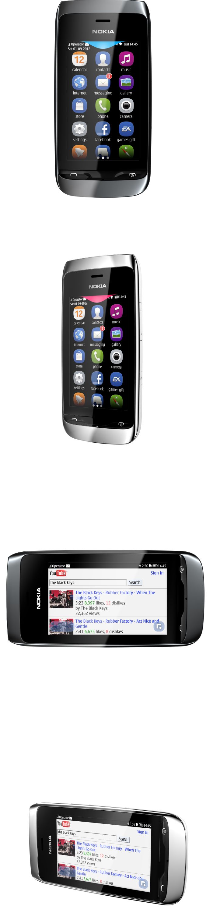 Bővült a Nokia Asha Touch család: 308 és 309