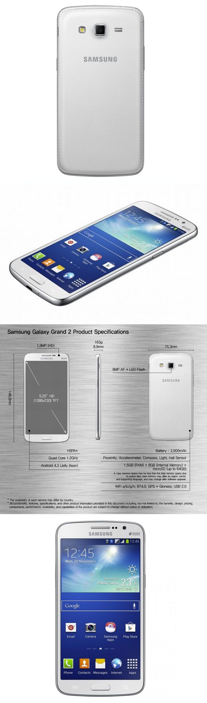 Samsung Galaxy Grand 2: ez bizony méretes