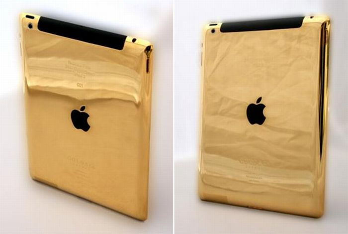 24 karátos arany iPad 3