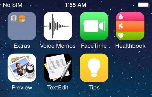 Íme az első iOS 8 screenshotok!