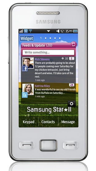 Megjelent a Samsung Star II