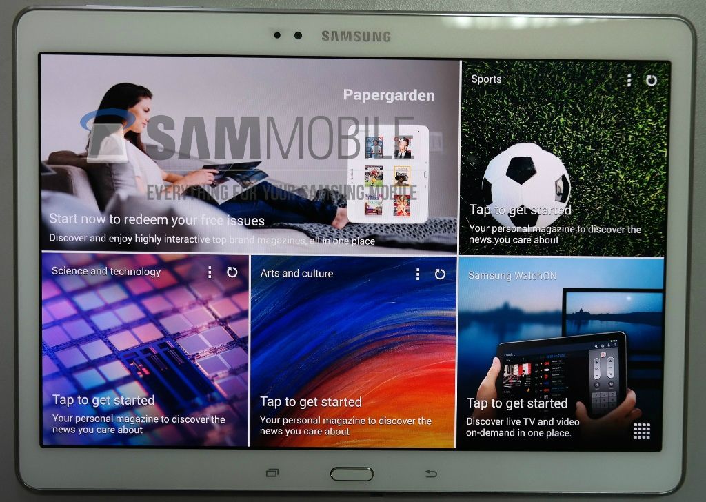 Ilyen lett az AMOLED-es Samsung tablet