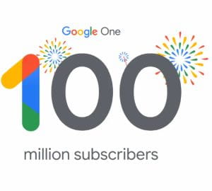 A Google One-nak mára több mint 100 millió előfizetője van