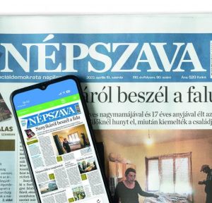 Népszava a telefonon: itt az első hazai „mobil napilap”