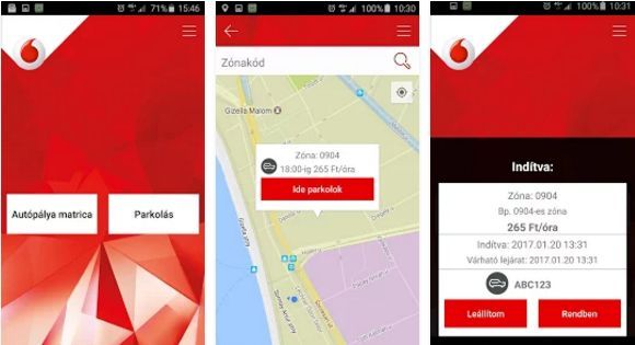 EasyRider a Vodafone-tól