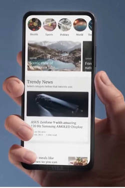 Asus Zenfone 9 mobil