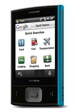 Garmin-Asus Nuvifone M20 mobil