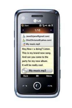 LG GM730 mobil