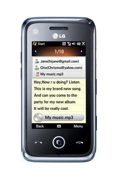 LG GM750 Layla mobil