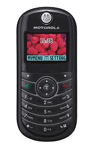 Motorola C140 mobil