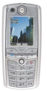 Motorola C975 mobil