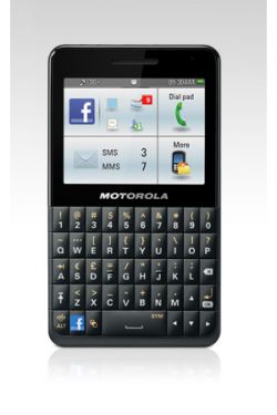 Motorola MotoKey Social mobil