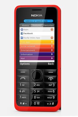 Nokia 301 mobil