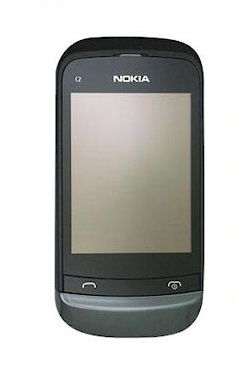 Nokia C2-02 Touch and Type mobil