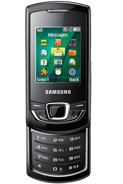 Samsung E2550 Monte Slider mobil
