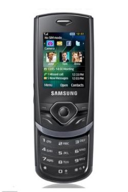 Samsung S3550 Shark Slider mobil
