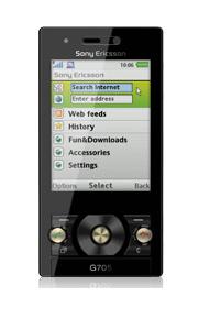 SonyEricsson G705 mobil