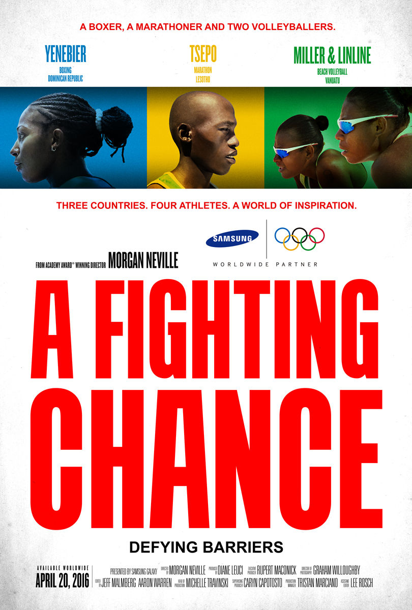 A Samsung és az Oscar-díjas Morgan Neville bemutatja: sportoló reménységek küzdelmes útja az olimpia felé