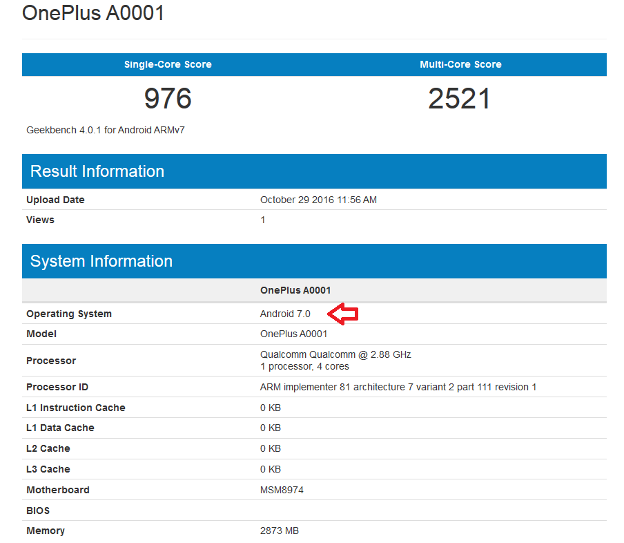 A OnePlus One és az Android Nougat