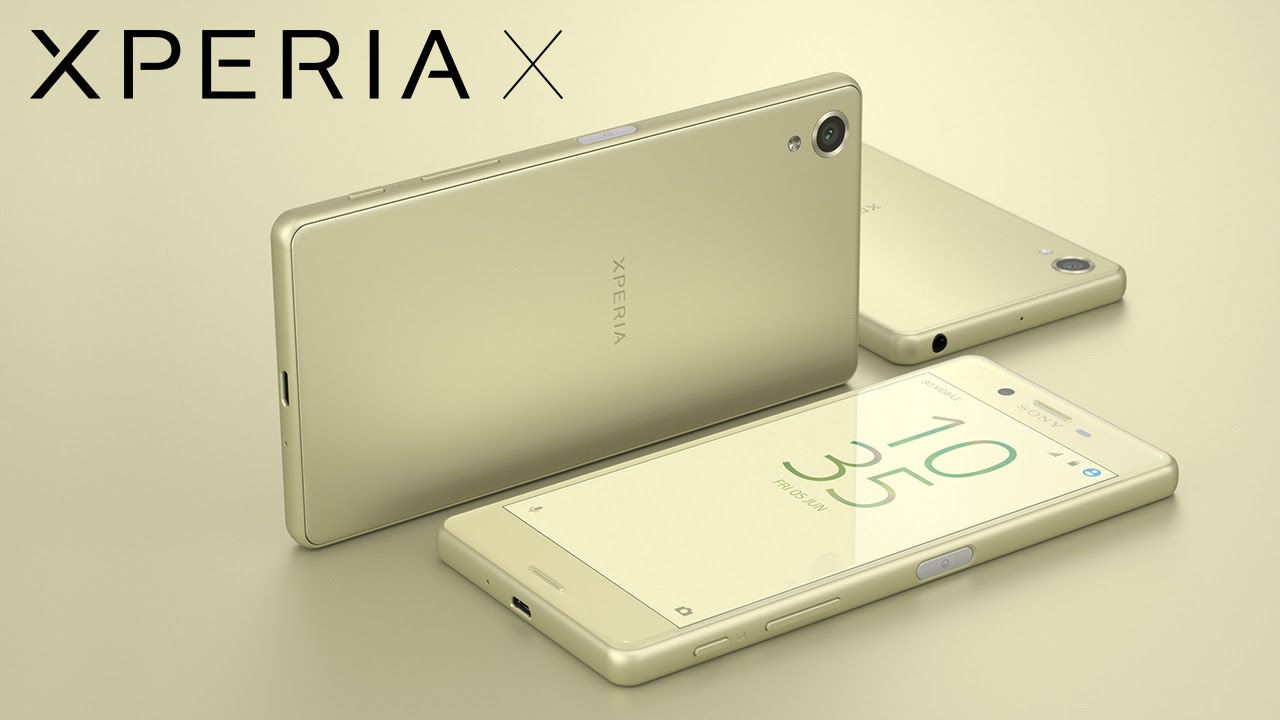 Sony Xperia X a vadonban