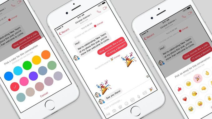 Színezhető lett a Facebook Messenger!