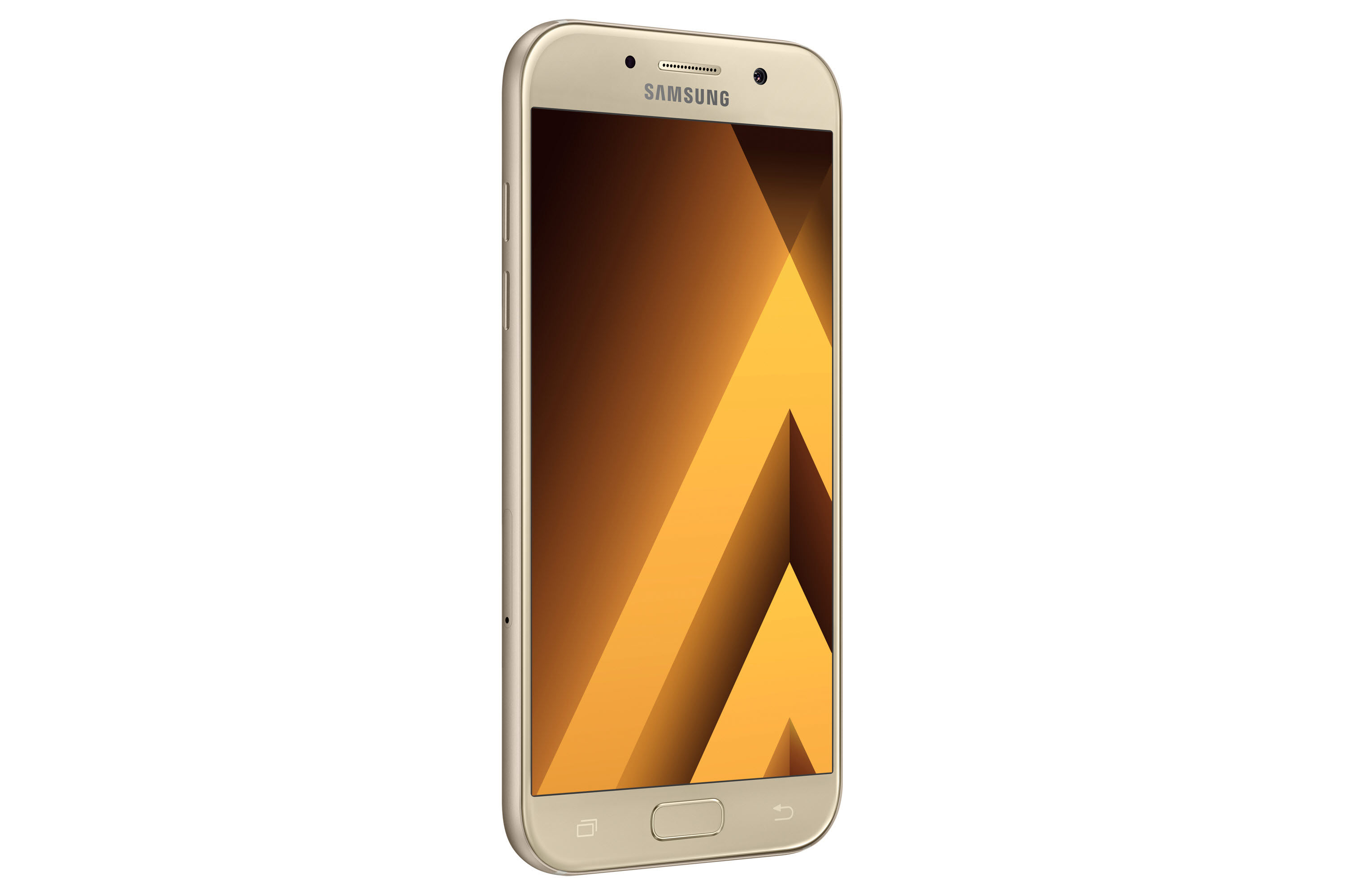 Galaxy A5 gold Vízálló burkolattal: megjelent a 2017-es Samsung Galaxy A széria