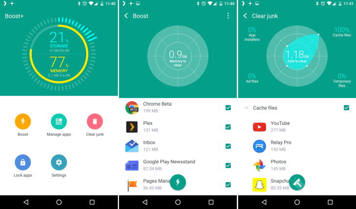 HTC Boost Plus app: optimalizál minden androidos kütyüt