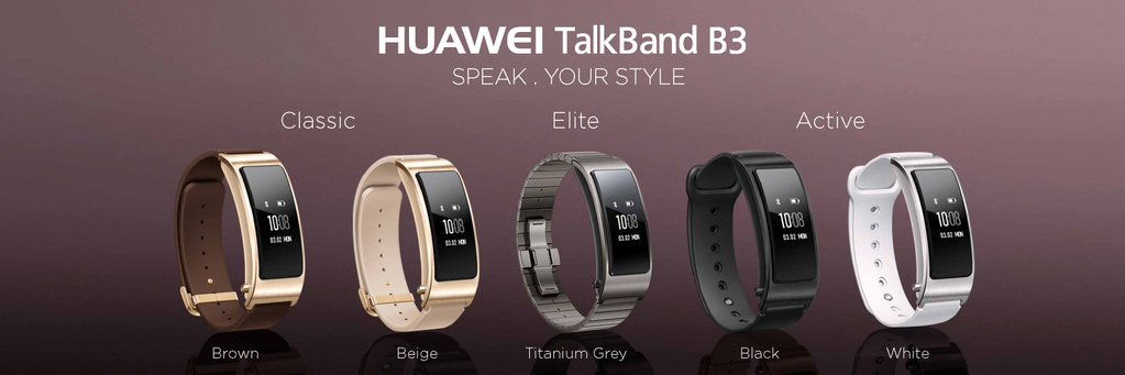 A Huawei bemutatta a TalkBand B3 okoskarkötőt