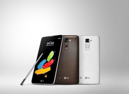Az LG az MWC-n mutatja be az új LG STYLUS 2 érintőceruzás okostelefont