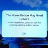 Az iOS 10 figyelmeztet, ha behal a home gombod