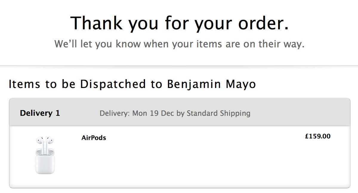 Apple AirPods: 1590 dollárért!