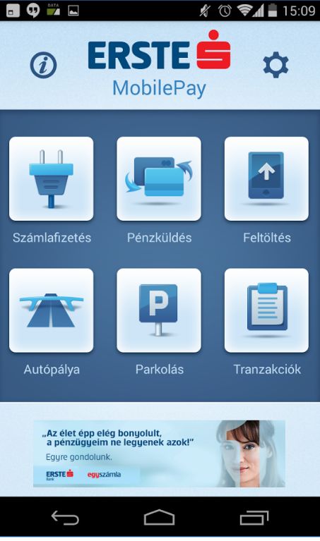 Megérkezett az Erste MobilBank alkalmazása