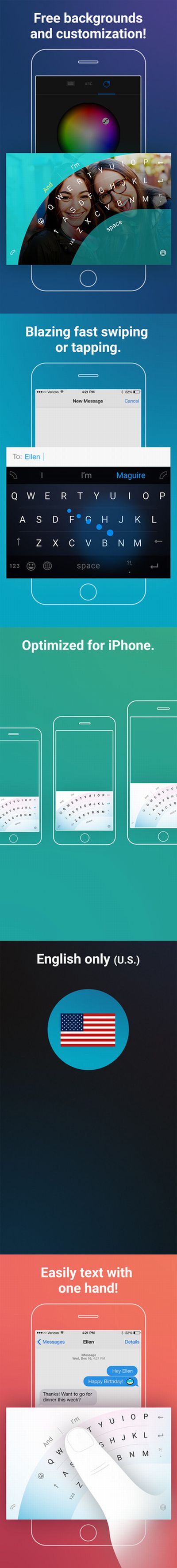 Microsoft Word Flow billentyűzet iPhone-ra