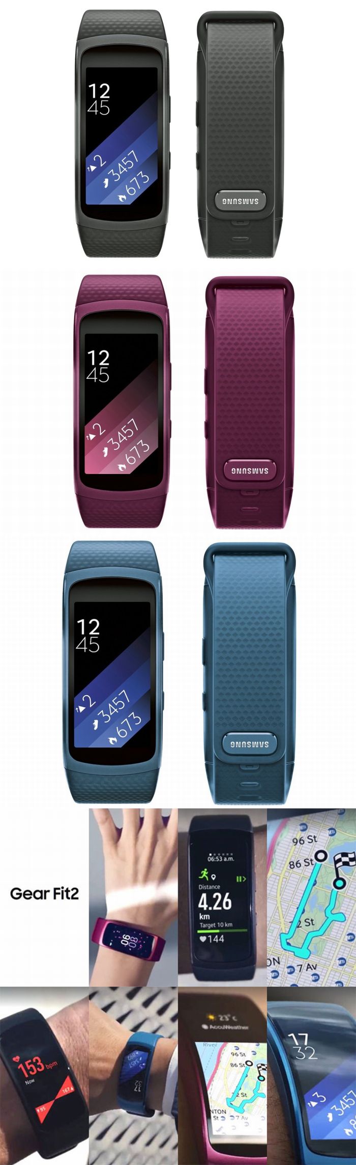 Íme a Samsung Gear Fit 2!