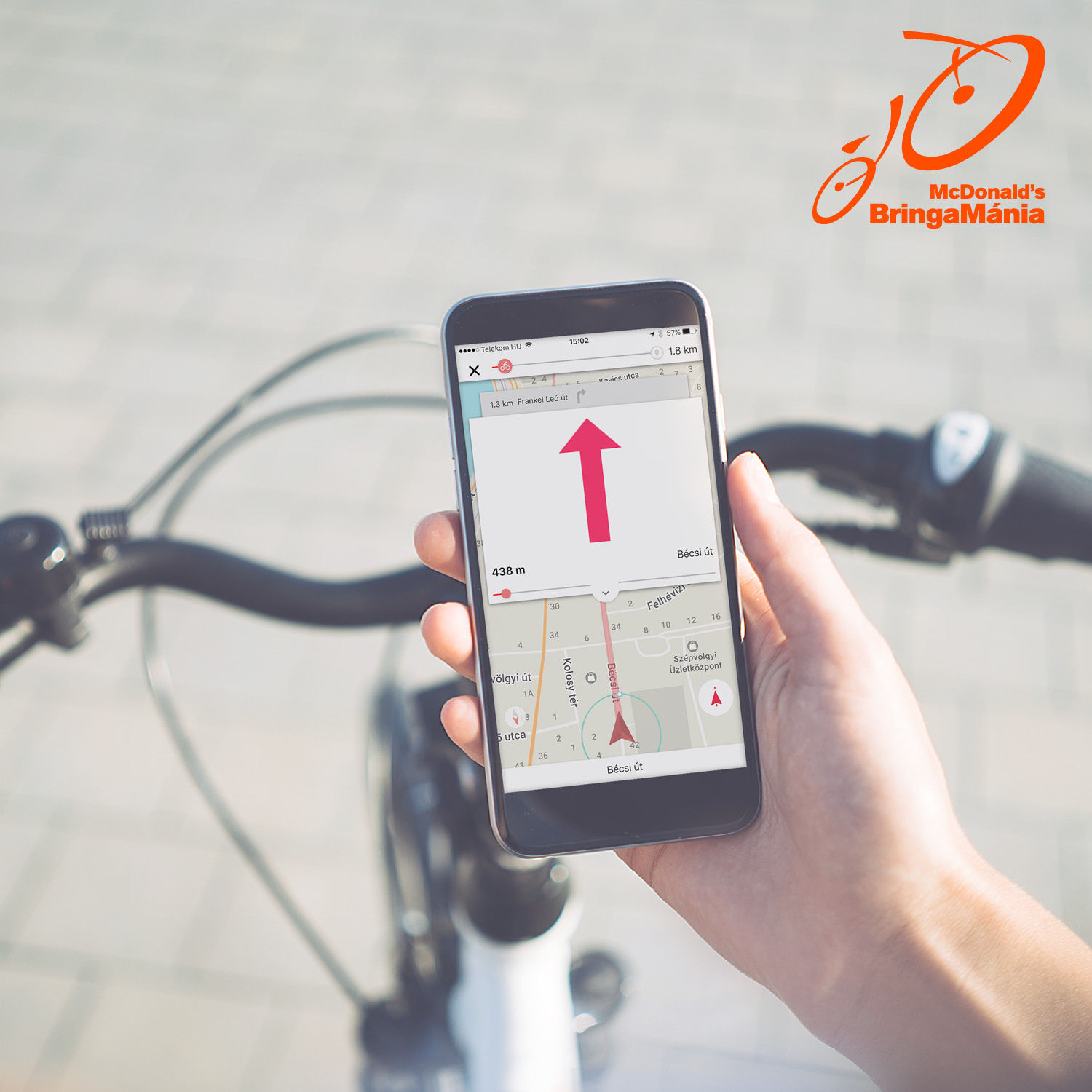 Mindenki nyeregbe! Ingyenes mobil appot fejlesztett a városi bringásoknak a Meki