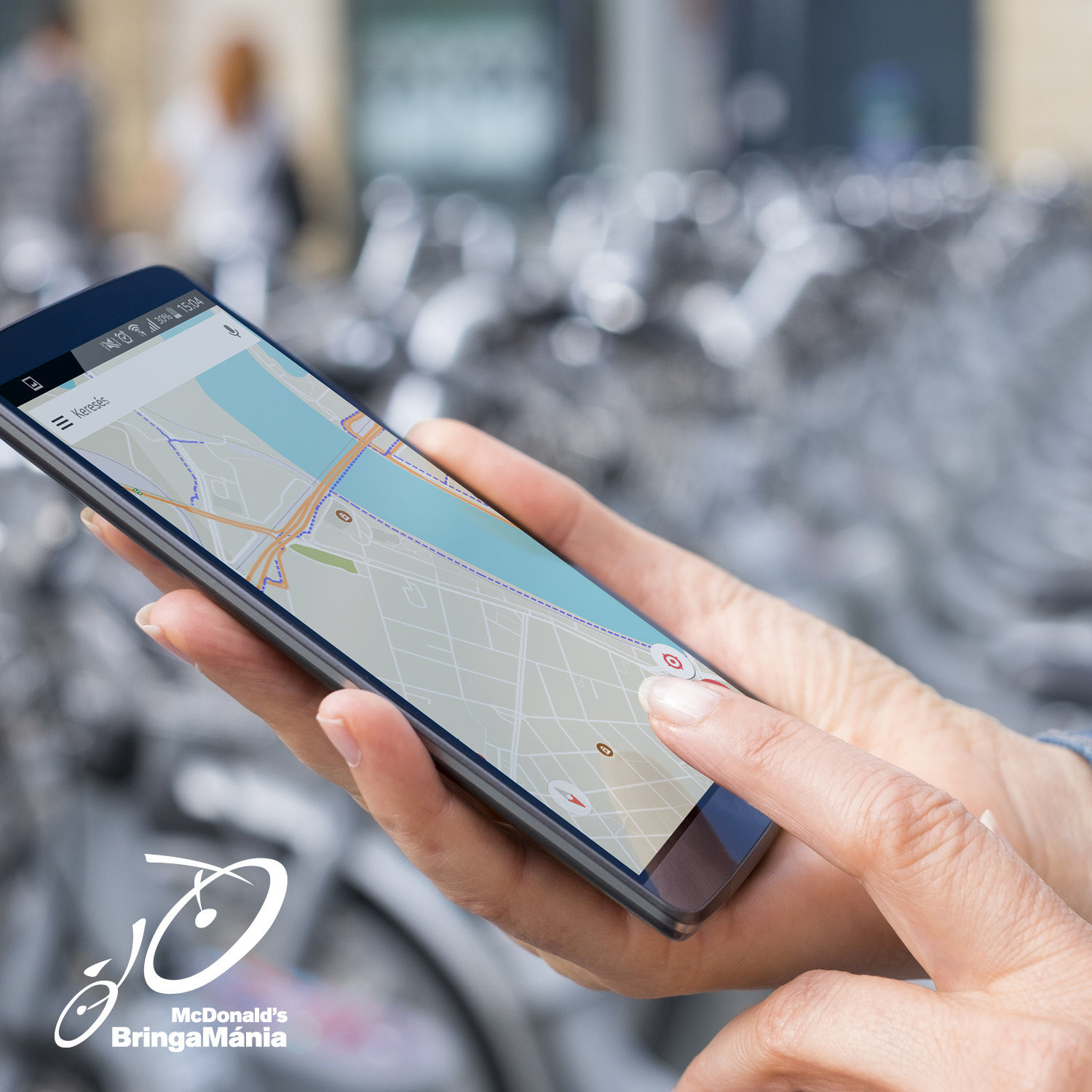 Mindenki nyeregbe! Ingyenes mobil appot fejlesztett a városi bringásoknak a Meki