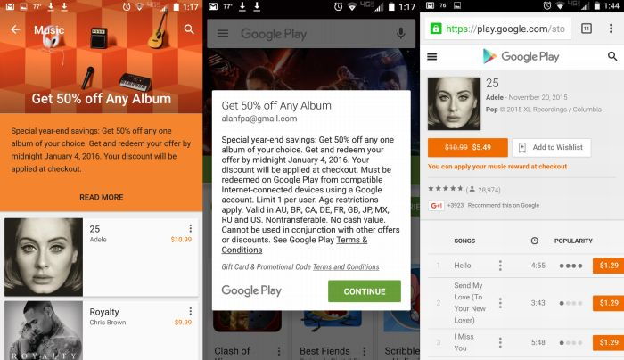 Féláron vehetsz zenei albumot a Playről