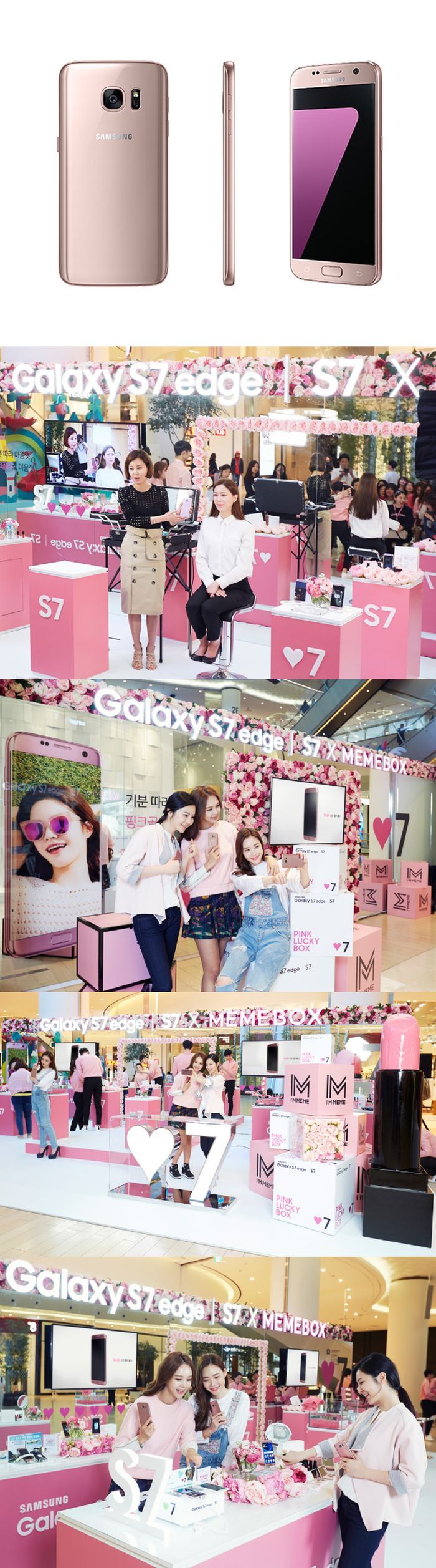 Csak csajoknak: itt a pink Galaxy S7 duó!