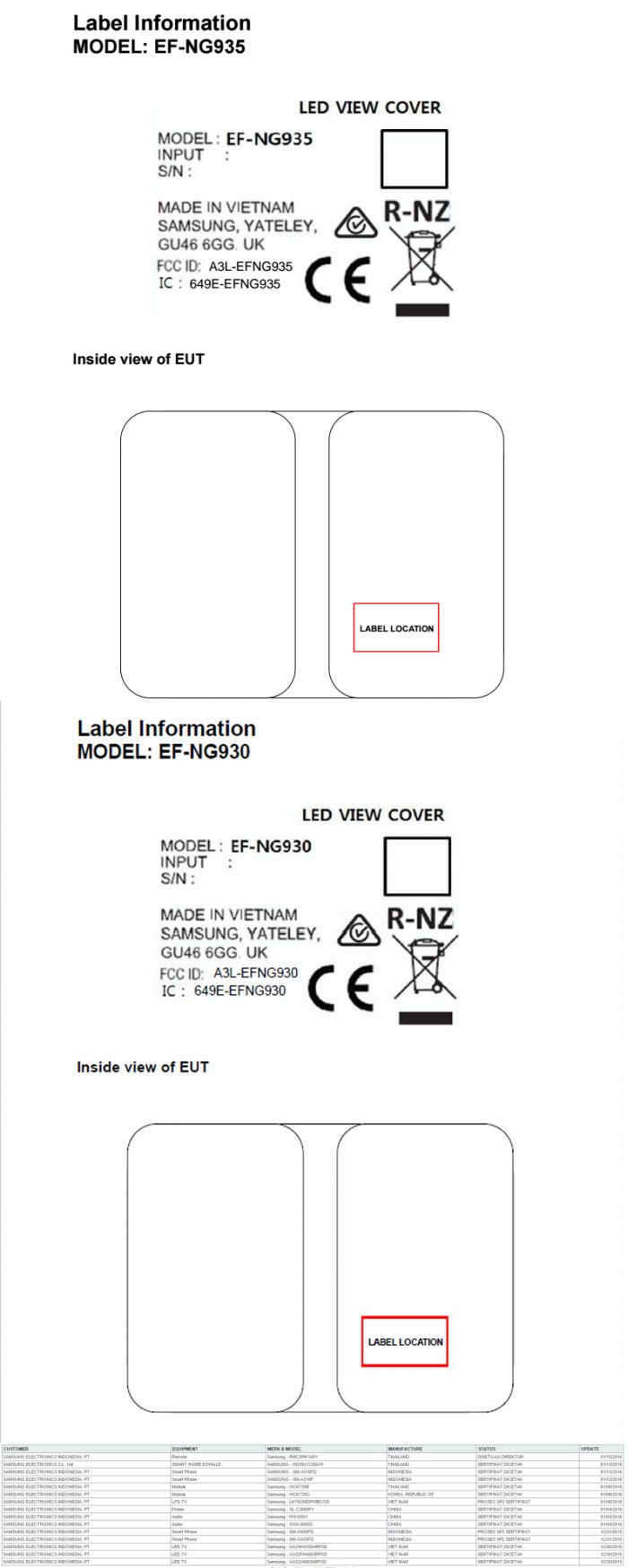 Ilyen lehet a LED View Cover tok a Galaxy S7-ekhez