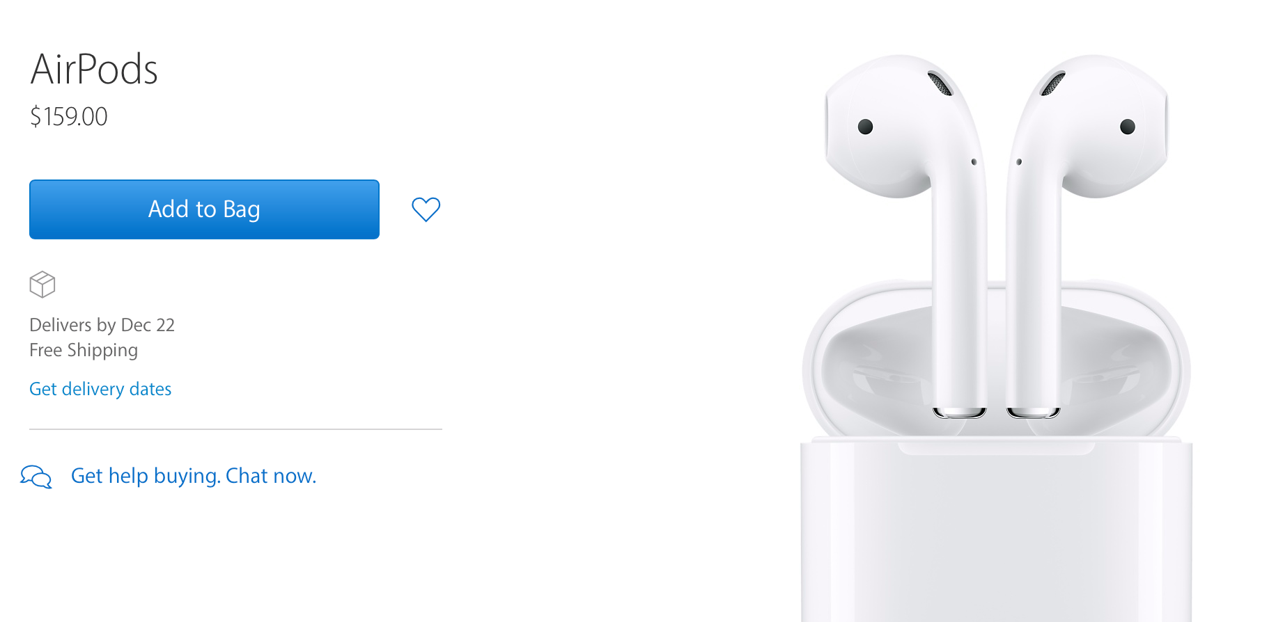 Apple AirPods az online áruházban!
