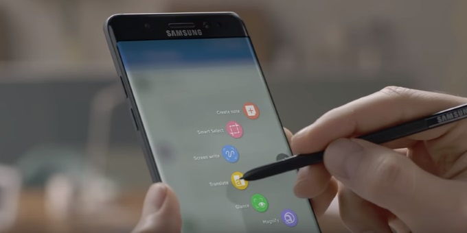 Hivatalos Note 7 S Pen bemutató
