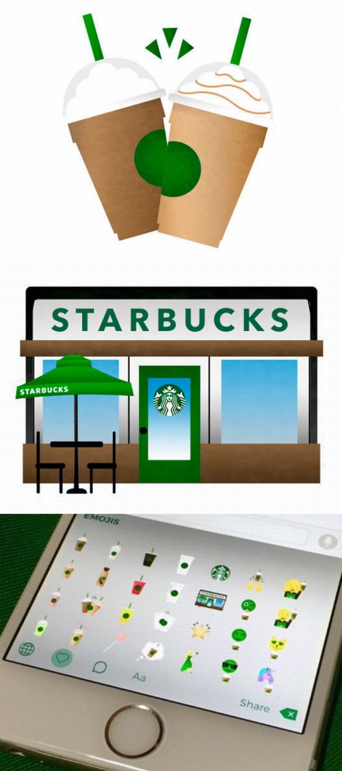 Starbucks emojik neked!