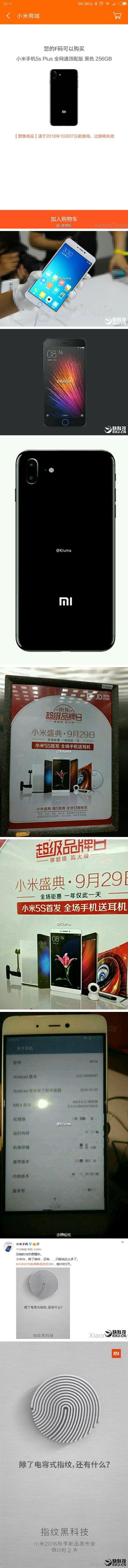 Xiaomi Mi 5S Plus: kerámia ház és 256 GB ROM
