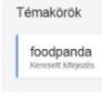 Egyre népszerűbb a FoodPanda