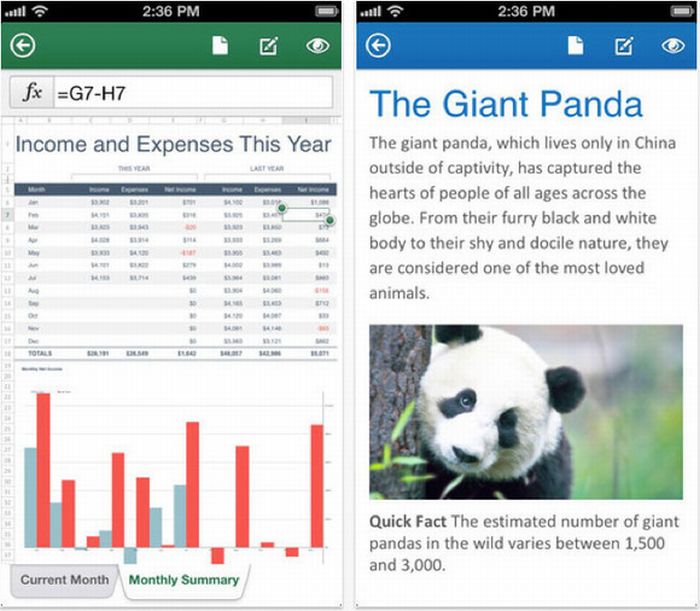 Office Mobile az iPhone-odra