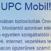 A UPC beszállt a mobil piacra és itt a free Wi-Fi is